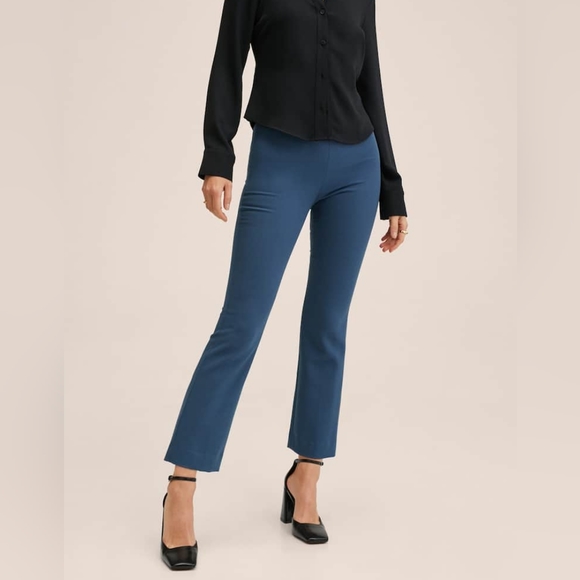 🔥Last 3🔥MANGO Flare crop pants - Picture 4 of 4